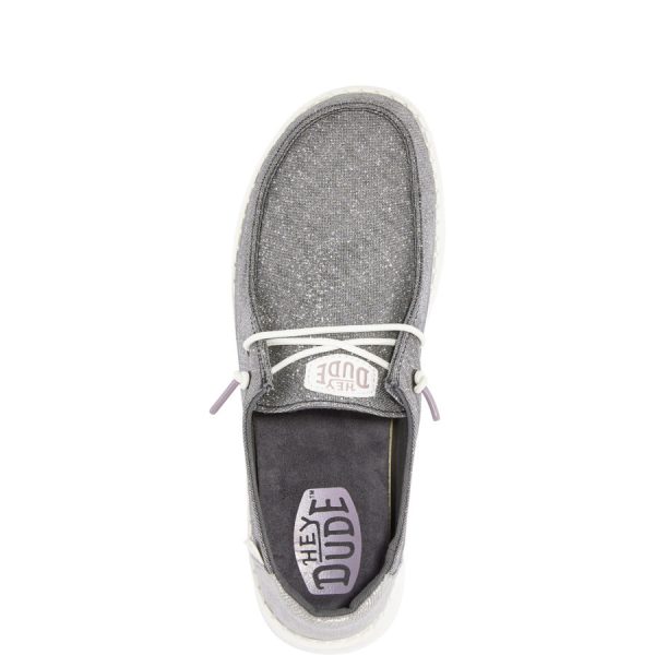 Wendy Metallic Sparkle - Charcoal