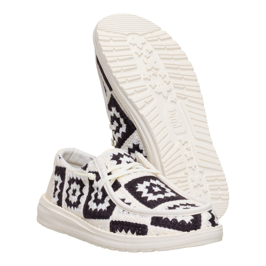 Wendy Cottage Crochet - Black/Multi - Image 4