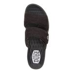 Delray Slide Eyelet - Black