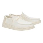 Wendy Espadrille Woven - White
