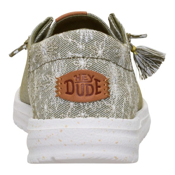 Wendy Funk Embroidered Floral - Olive