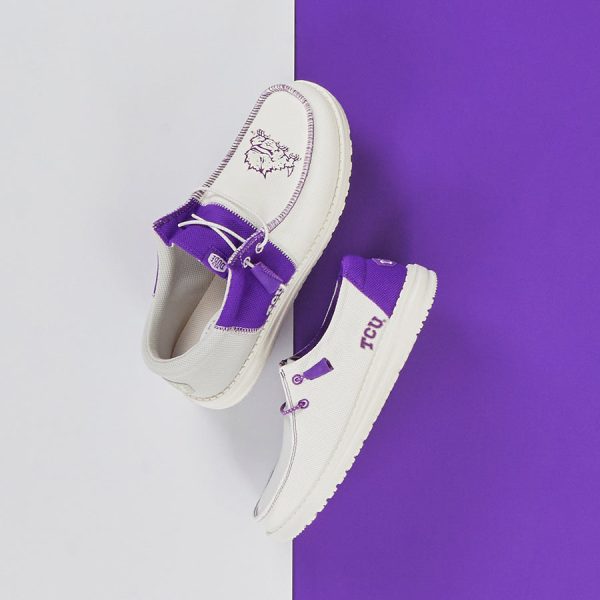 Men's Wally Tri TCU - TCU Purple/White