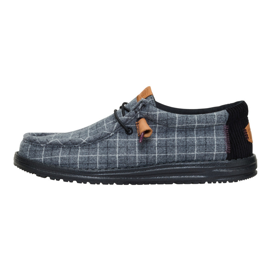 Wally Plaid Corduroy - Black/Multi