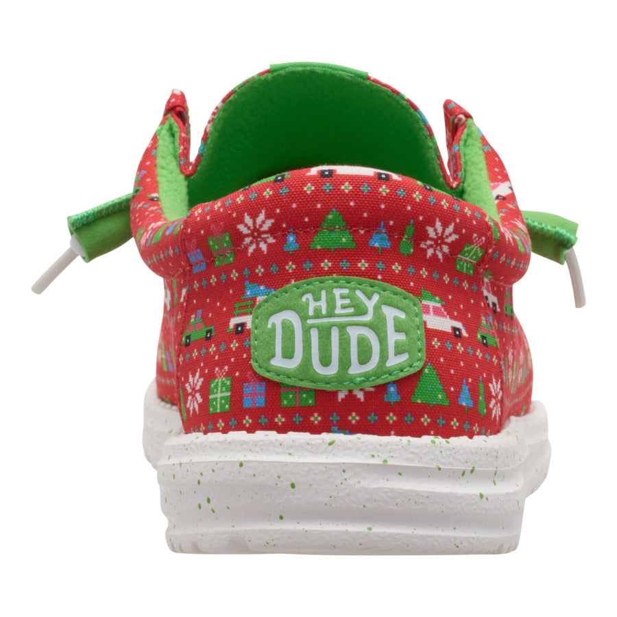 Wally Holiday Sweater - Red/Green/Multi - Image 5