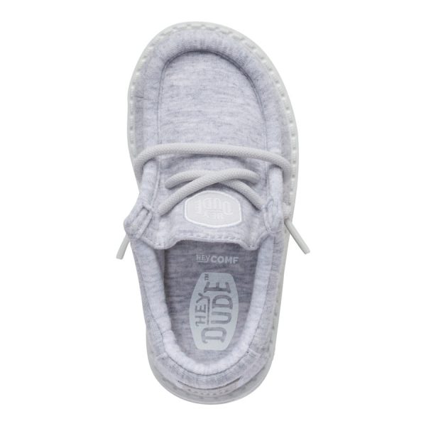 Wally Toddler Stretch Jersey - Light Grey