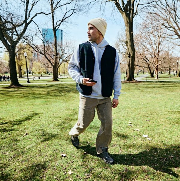 Bradley Classic Tumbled - Granite Grey/Multi